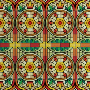 Custom Size Window Film Frosted Stained Glass Films Frosted Privacy ...