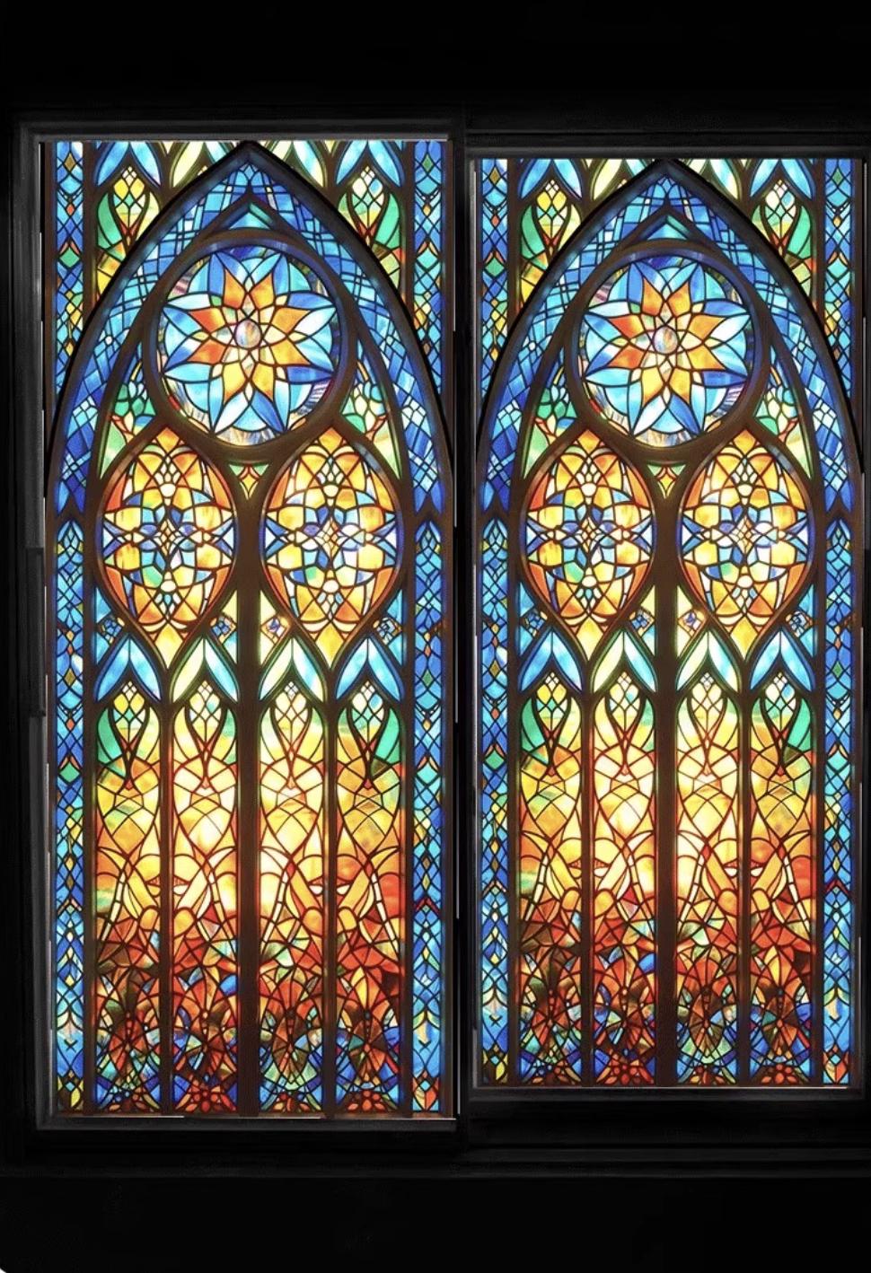 洋書 Architectural Stained Glass JamesJean_Murakami_1.jpg