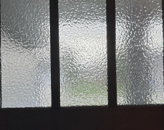 3D Ripple Glass Window Privacy Film Frosted Static Cling Semi Transparent Bathroom Kitchen Balcony Door Sticker