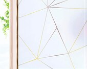 New Privacy Window Film Stained Glass Vinyl Self Adhesive Film Static Cling Frosted Heat Insulation Window Sticker for Home