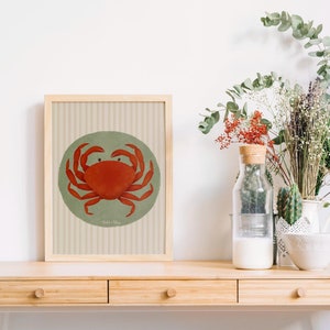 Crabe Impression artistique