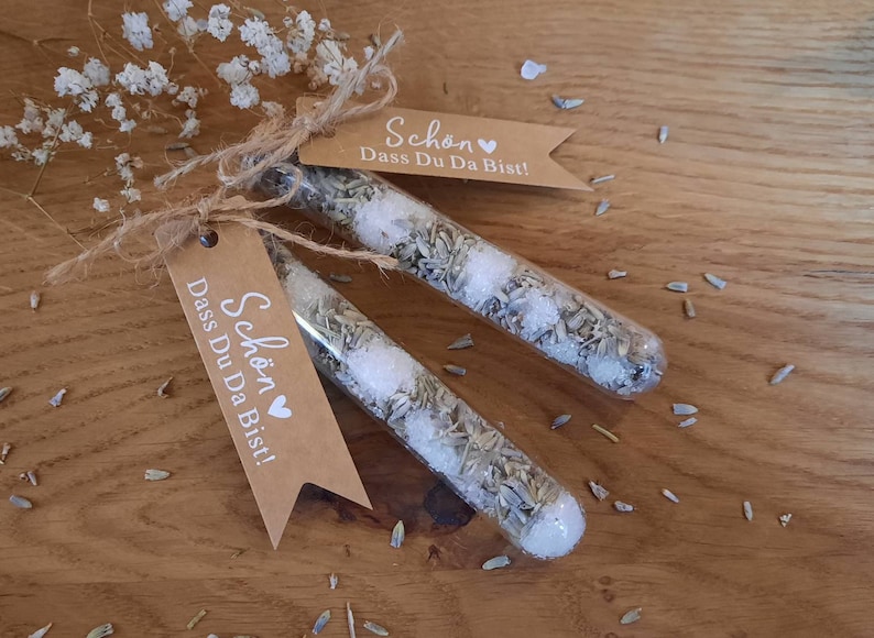 Verre à Vin Avec Gravure « Schön, Dass Es Dich Gibt » - Amour - Idée