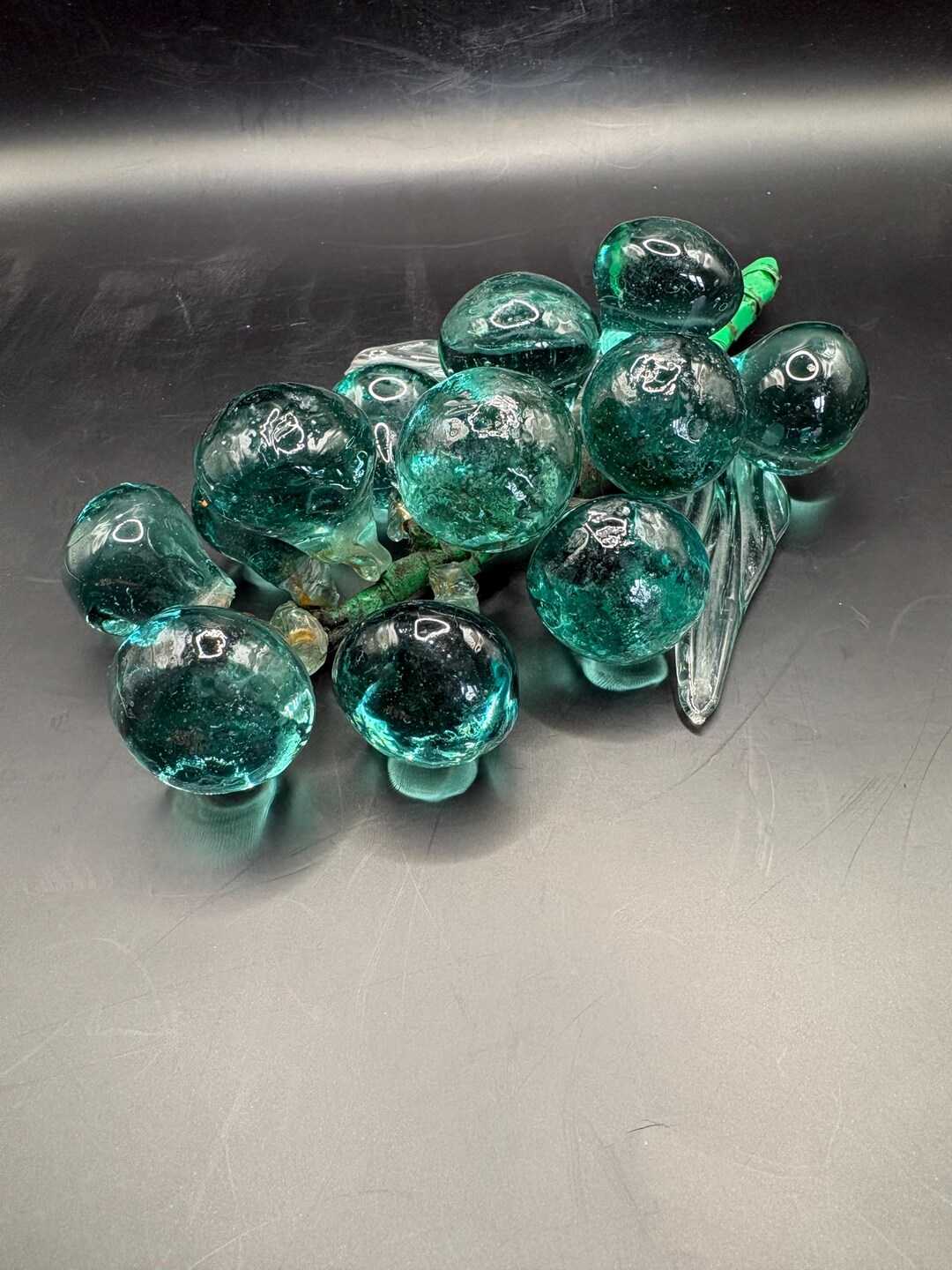 Vintage Glass Grapes Clusternull