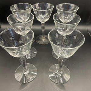 vintage champagne cocktail glasses