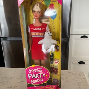 Vintage Barbie Coca Cola party Barbie