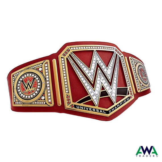 Universal Championship Replica Title Belt Rouge 2mm Adulte