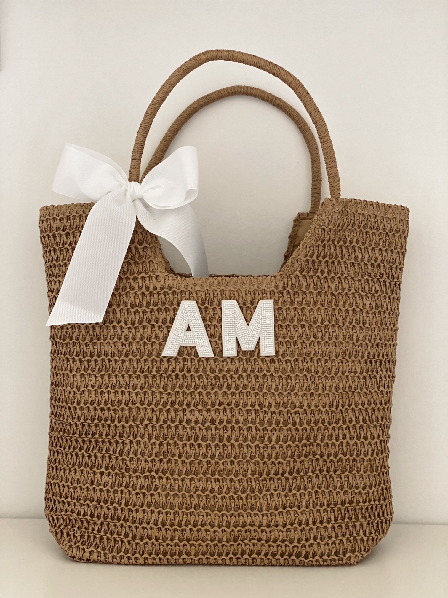 Rattan Tote Bag - Etsy