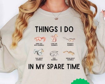 Funny Squirrel Shirt, Squirrel Girl Shirt, Squirrel Mom Shirt, Squirrel lover gift, Farm Family Shirt, Squirrel Tee, Squirrel Lover Tee