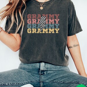 Custom Grammy Shirt, Grammy Comfort Colors, Personalized Grammy T-shirt, Custom Grandma Shirt, Mother's Day Grammy Shirt for Grammy birthday