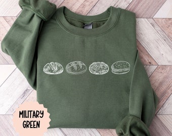 Sourdough shirt sweatshirt, homemaker homesteaders sourdough trendy sweatshirt, sourdough baker wake and bake gift for sourdough lover shirt