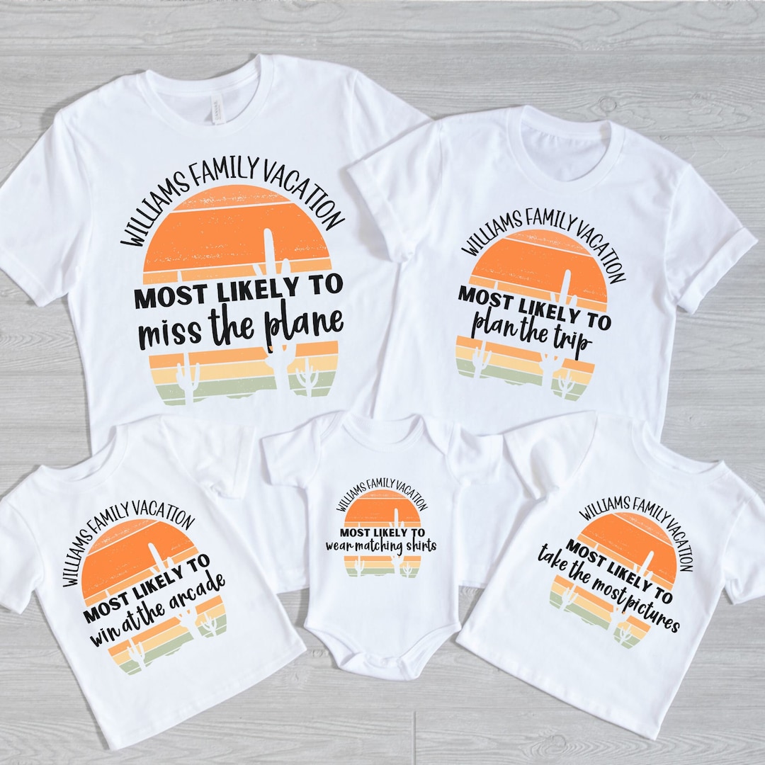 Personalized Family Vacation 2023 Shirt, Making Memories Together