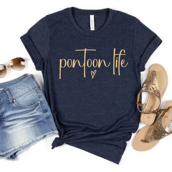 Pontoon shirt, Boat Captain, Boating Shirt, boat owner gift, boater shirt, gift for boating lover, boating shirt, boat day, boat life shirt