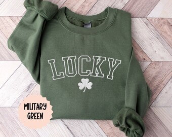 lucky sweater st patricks day