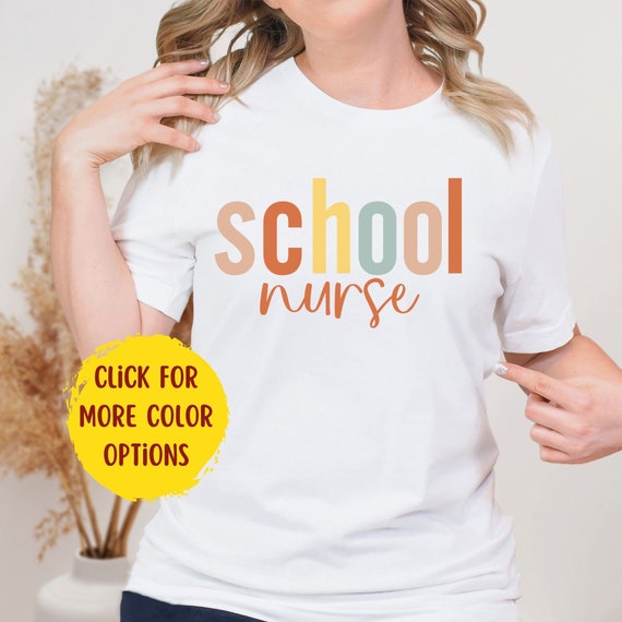 School nurse tee shirts sale