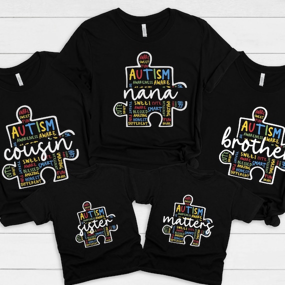 Autism Awareness T Shirt Cousin Tshirt Gift Tee Autism Awareness T Shirt Cousin Tshirt Gift Tee