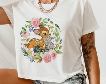 Bambi Baby Tee, Bambi Crop Tank, Bambi Thumper Crop, Thumper Bambi