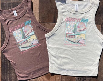 Living on the Land Crop tank, WDW Baby Tee, Disney Crop top, Disney baby tee, Monorail shirt, World Discovery, Nature Celebration the land
