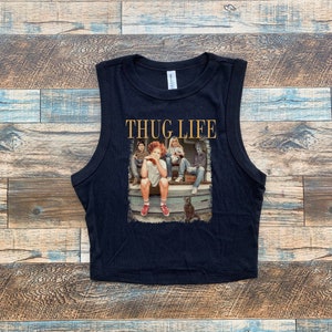 Halloween Hocus Black Crop Tank, Fall Sanderson Crop, Binx Billy Skeleton Baby Tee, Salem-t-shirt dames, Winifred Mary Sarah damestop