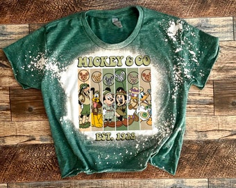 Animal Kingdom Crop Top, Safari Mickey Mouse, Disney Animal Crop Top, Tree Of Life Crop, Mickey Minnie Animal Kingdom Top Oversized Tshirt