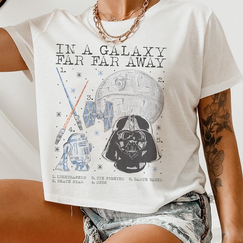 Star wars comic crop top small main image 1