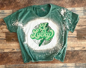 st patrick crop, Lucky crop top, Shamrock, Saint Patrick womens shirt, Lucky Leprechaun tshirt, st patricks baby tee and crop tank