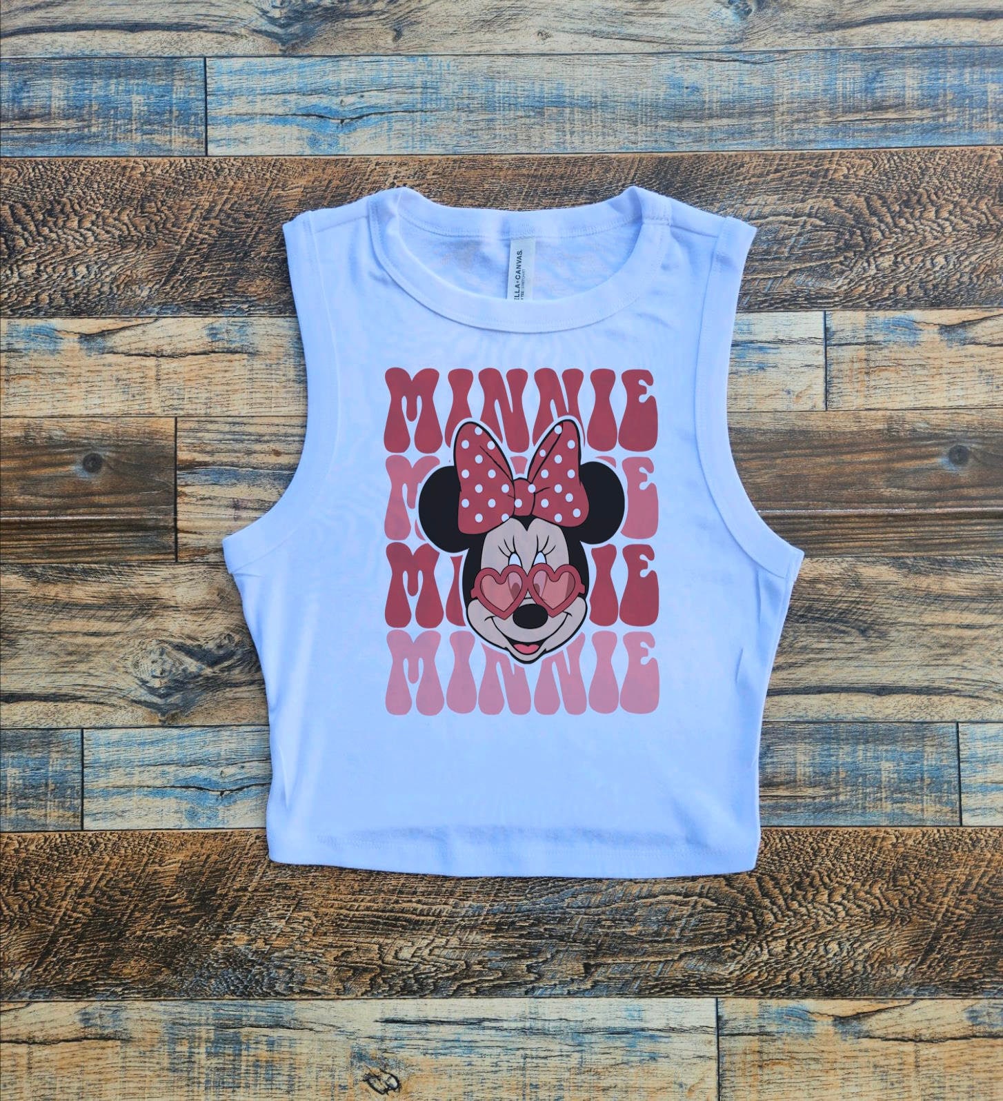 Minnie Mouse Disney Crop Tank Top