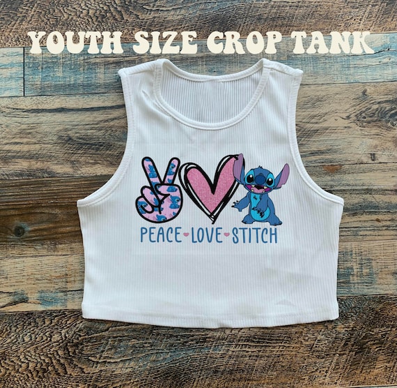 Camiseta sin mangas con estampado de Stitch para ninas camiseta para bebes con estampado de Lilo