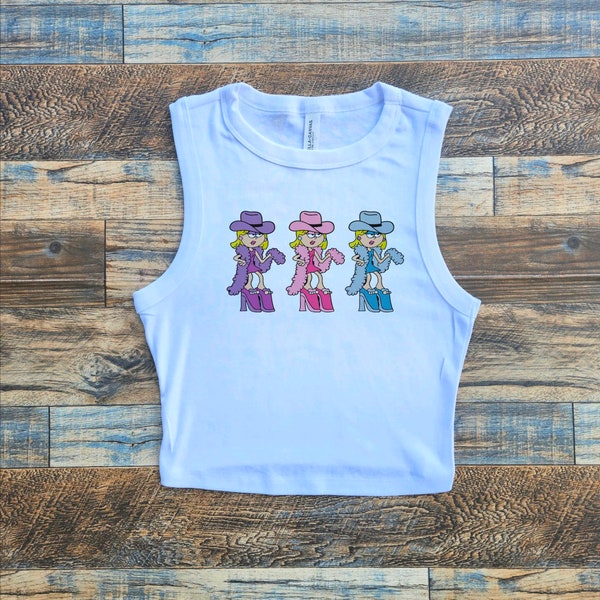 Lizzie Crop Tank, What Dreams Are Made Concert Baby Tee, Mcguire Crop Top, Retro 90's Show, Y2K, Nostalgic crop Music Tour