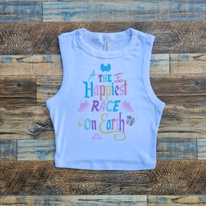 Disney Marathon Race Crop, Princess Race Baby tee, Marathon Womens tee, Disney Run, Race you to the Castle unisex top, Princess Marathon