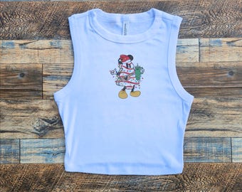 Christmas Tree Cake Baby Tee, WDW DL Mickey Holiday Crop Tank, Disney Girls Mickey Happy Merry, Very Merry Christmas Tree, Disneyworld Crop