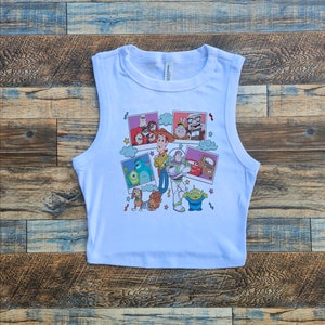 Disneyland The Incredibles Up, Nemo Crop Tank, Disneyland Baby Tee, Disney Pixar Fest Baby Teee, disney womens shirt, disney top