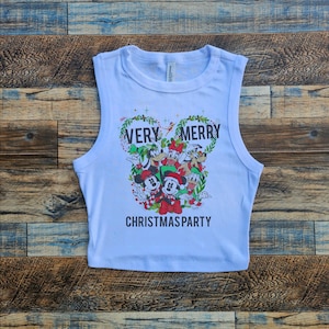 christmas disney crop sweatshirt, disney retro christmas crop hoodie, christmas at disneyland crop long sleeve
