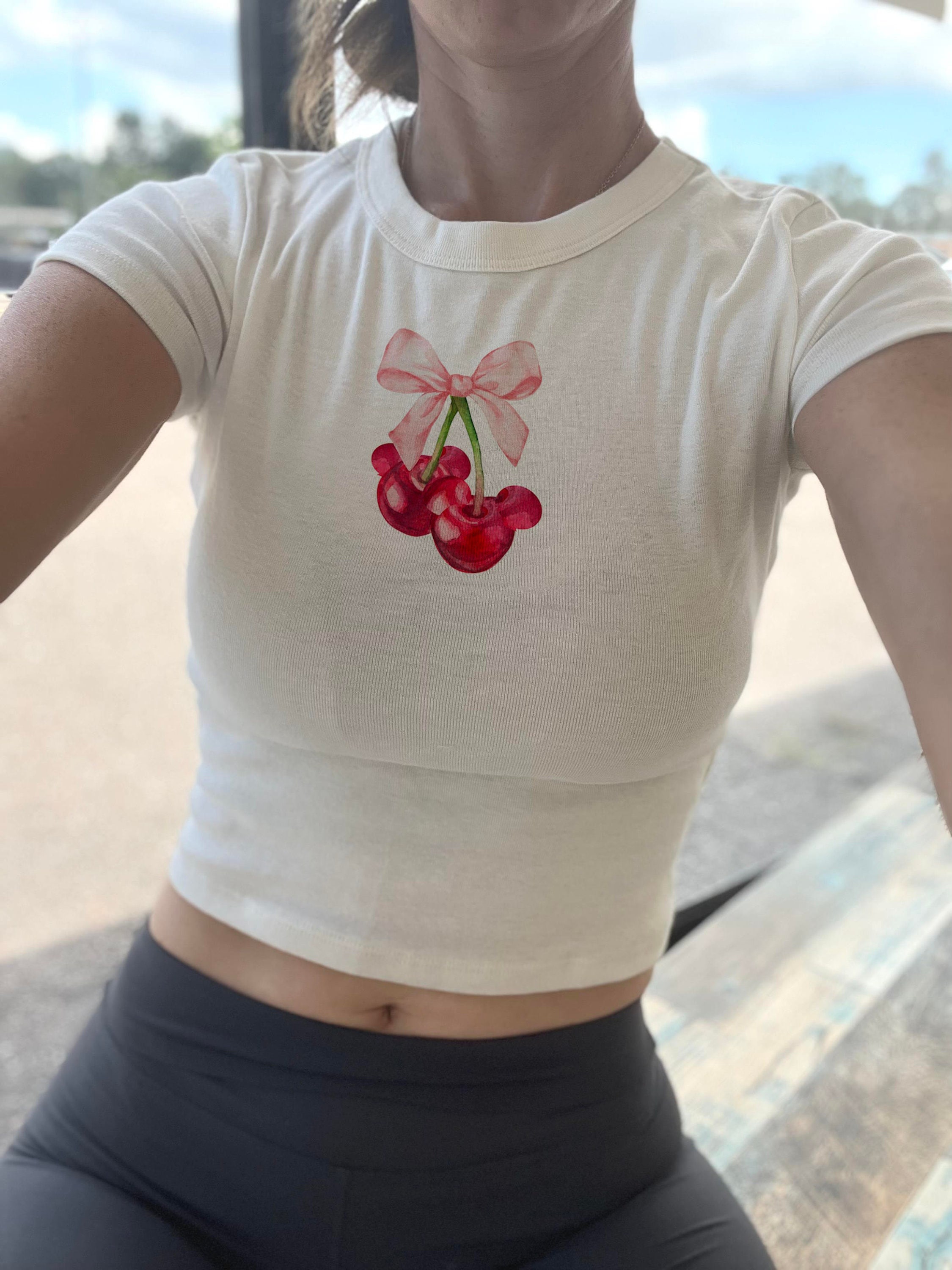 Cherry Crop Top - Etsy