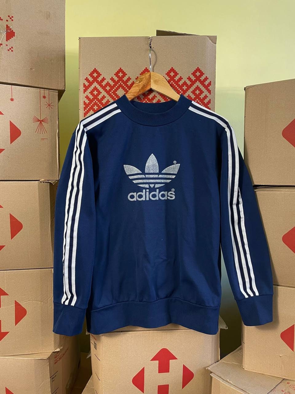 Adidas Original 80's Vintage Sweatshirt Made in West Germany