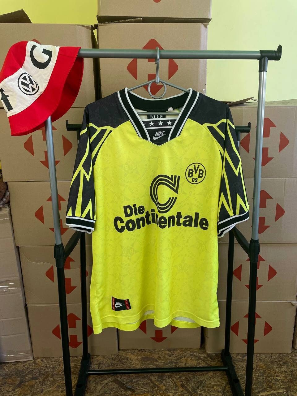 Vintage Retro Football T-shirt Jersey Borussia Dortmund Nike - Etsy