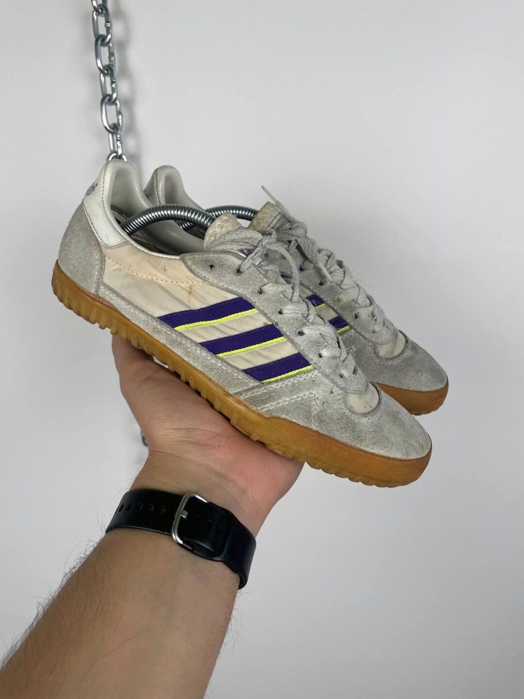 Adidas Indoor Super 90's Vintage Athletic Shoes Size US 6 UK Adidas Indoor Super 90's Vintage Athletic Shoes Size US 6 UK