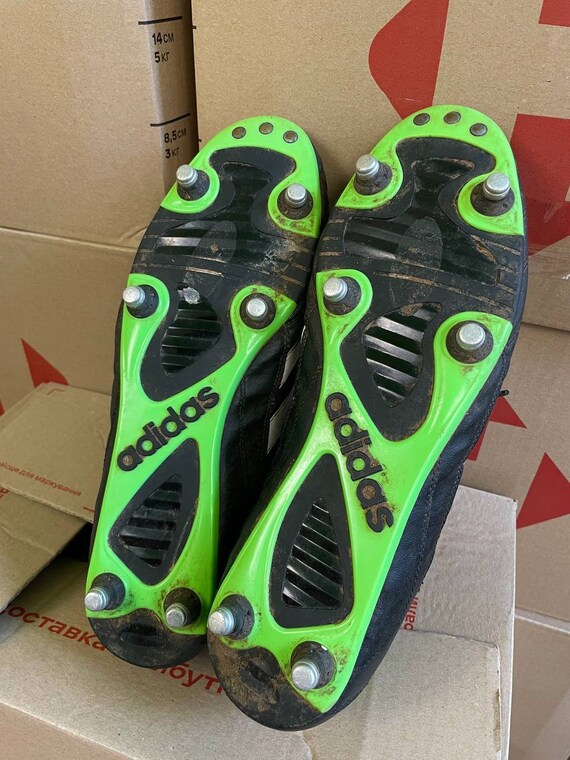 Adidas vintage retro football soccer boots shoes 199… Gem