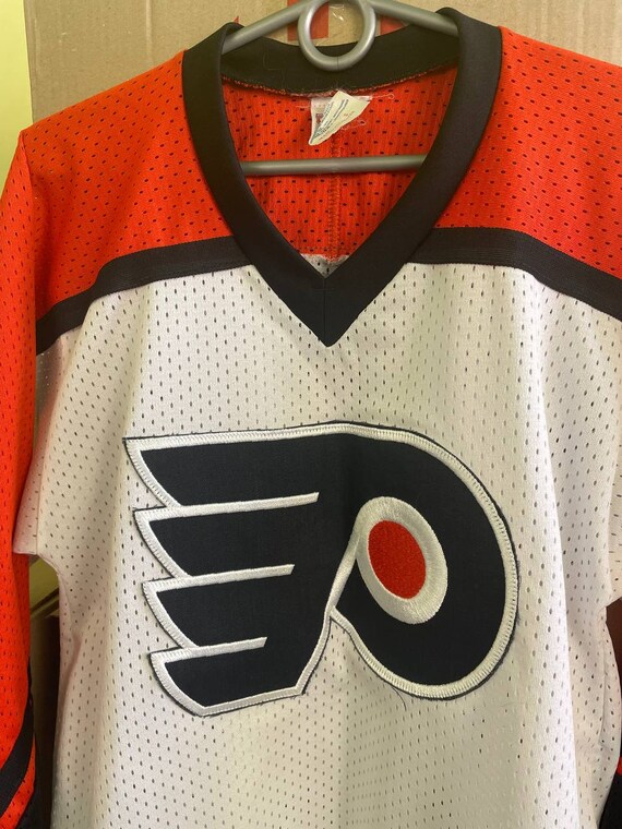 Vintage CCM Philadelphia Logo Flyers Hockey Jersey Size S NHL Etsy