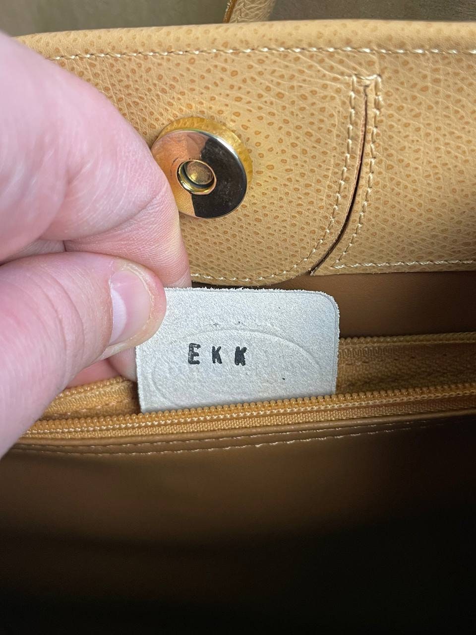 Longchamp Vintage Calfskin Leather Brown Womens Bag Etsy