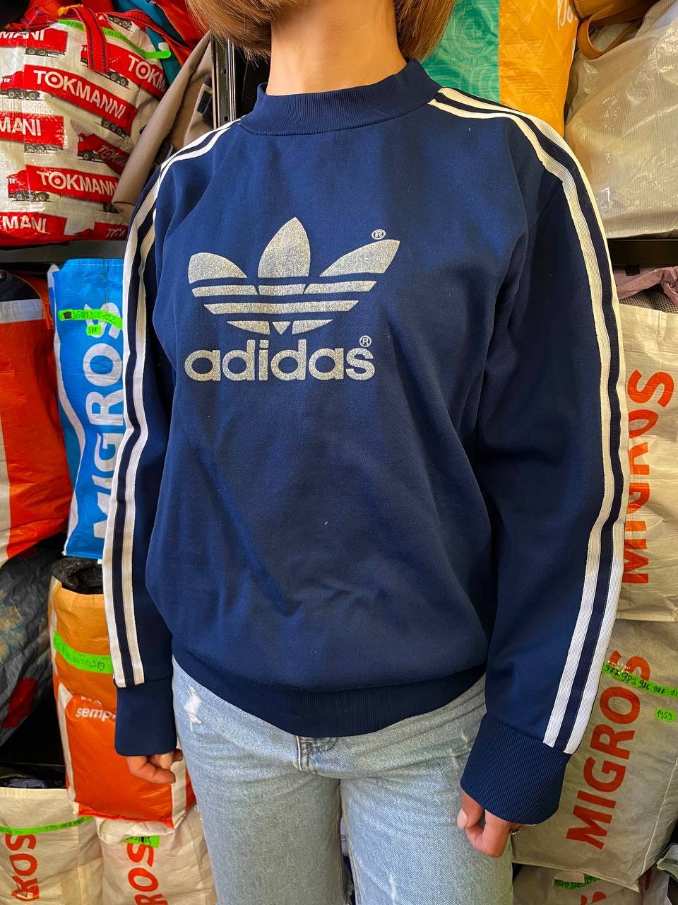Adidas Original 80's Vintage Sweatshirt Made in West Germany Adidas Original 80's Vintage Sweatshirt Made in West Germany