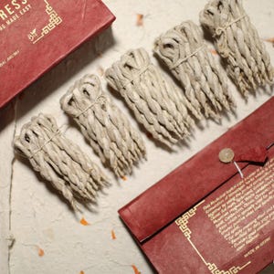 100 PCS Incense, Handmade Herbal Rope Incense Sticks, Hand Rolled Incense Bulk,