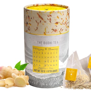 Natural Detox Tea, Ayurvedic Herbal Tea Blend - Caffeine-Free, Tea For Wellness, Cleansing Tea