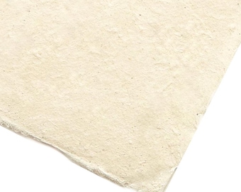 Pack Of 10 Eco-Friendly Lokta Paper, Sustainable 20x30 Sheets - Natural Gift Wrapping Paper