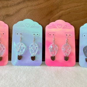Hot Air Balloon Earrings