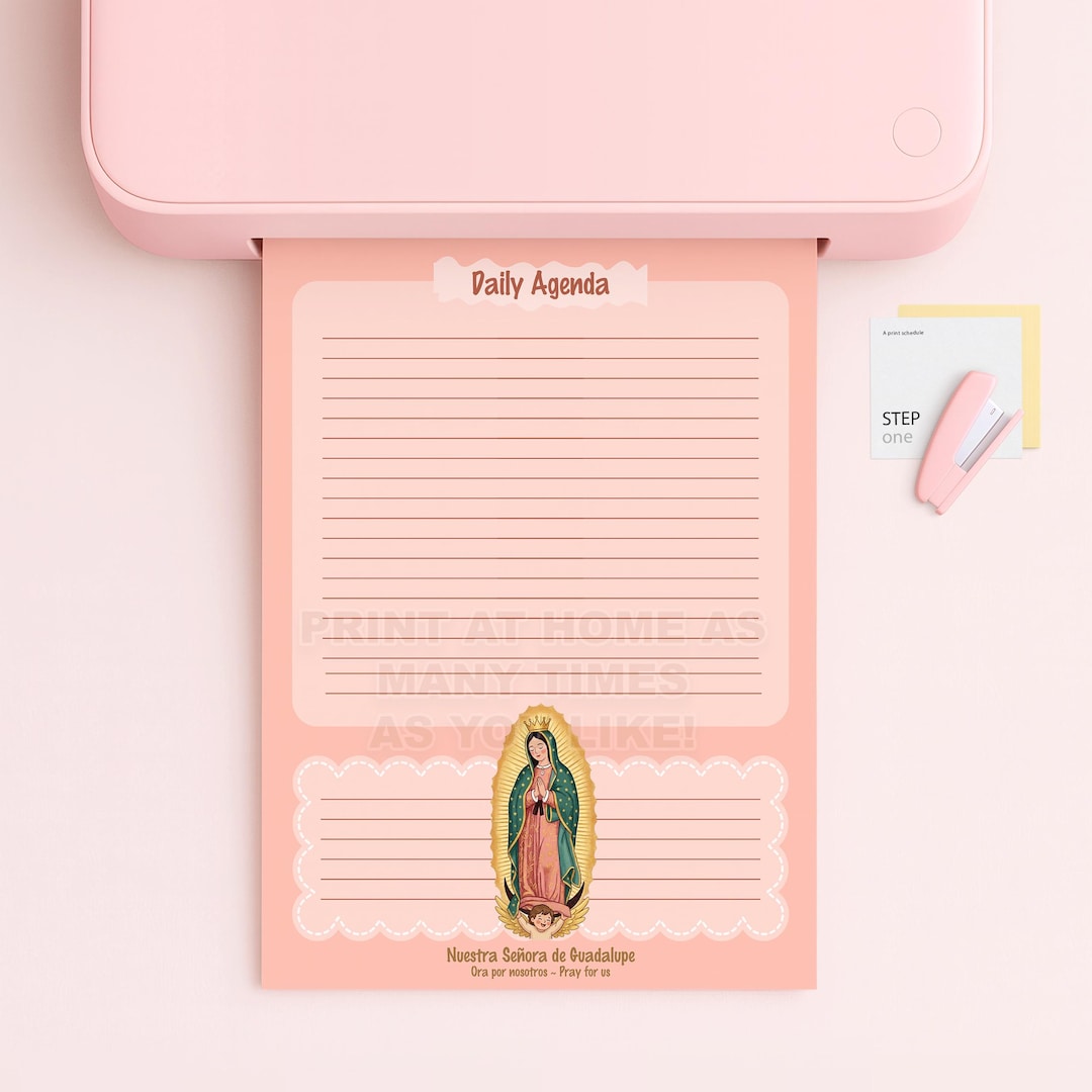 Catholic Morning Routine Printable Instant Download Printable Kids Catholic Daily Agenda/list Sheet - Etsy