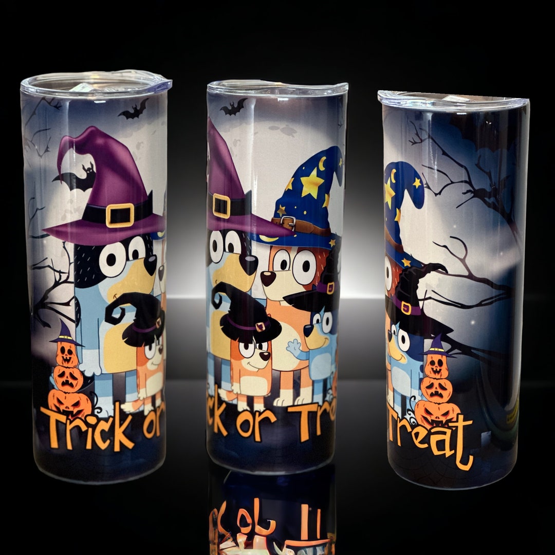 Bluey Halloween Tumbler Etsy