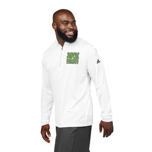 Adidas® Quarter-Zip Pullover with Pocket Embroidery - Athletic Wear, Sports Jacket, Gym Apparel, Versatile Layering, Gift for Fitness [...]