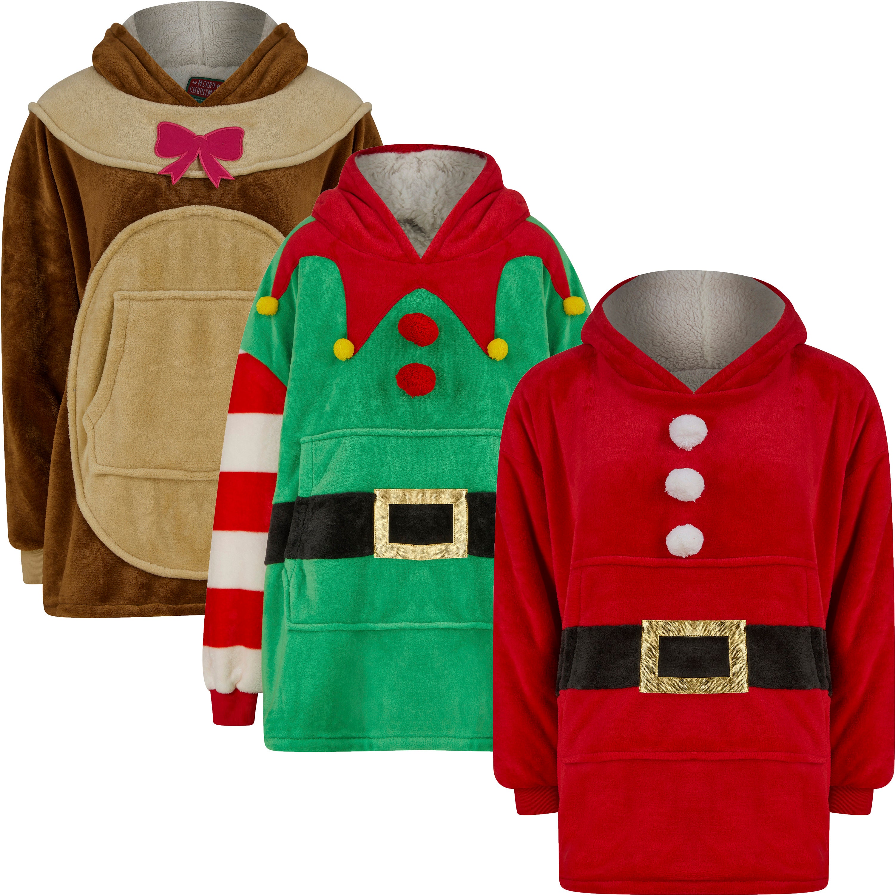 Santa Hoodie Blanket - Etsy
