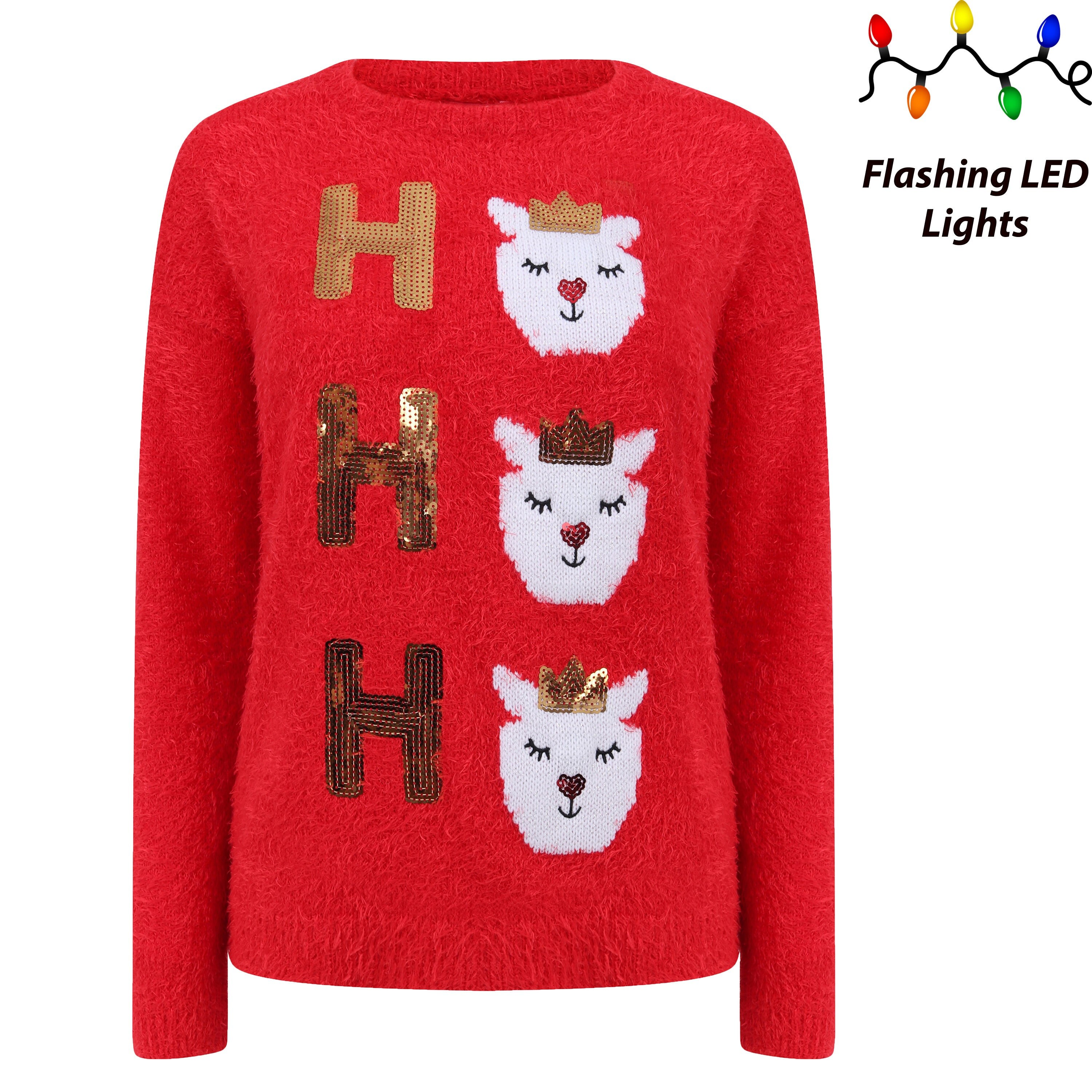Light up Christmas Sweater - Etsy UK