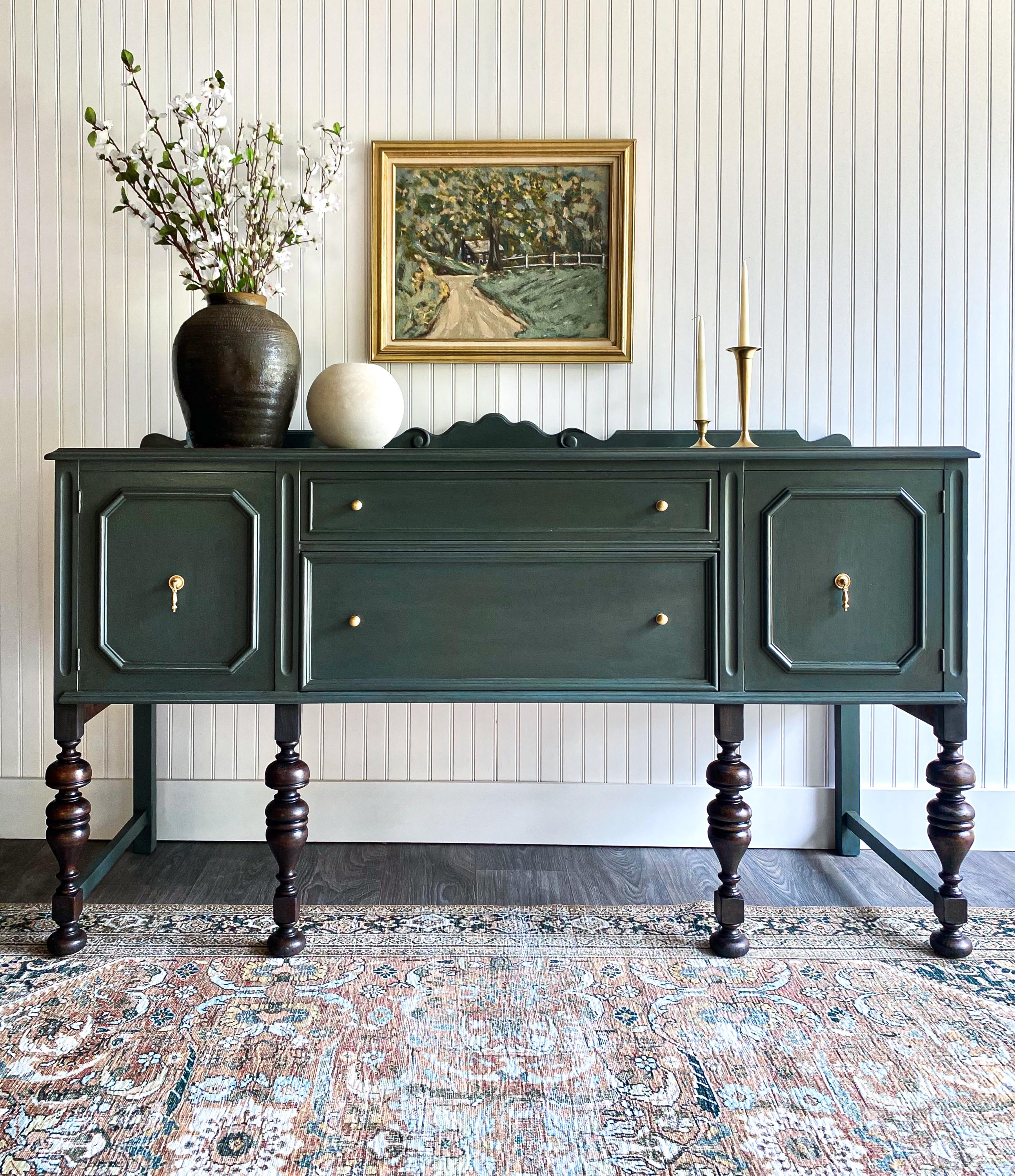 Dark Green Painted Dressers - Etsy